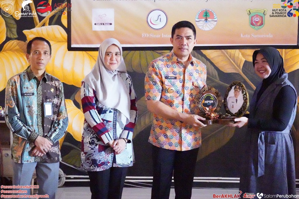 Launching Edukasi Daur Ulang Sampah, Andi Harun Dorong Hasil Produk Jadi Potensi Ekspor