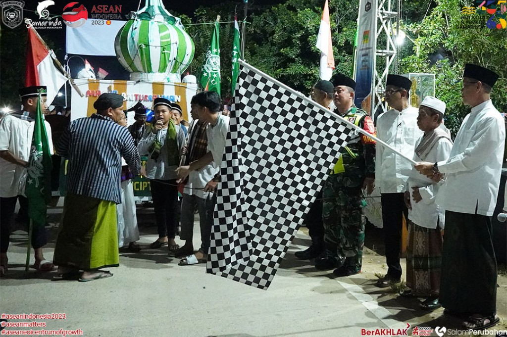 Buka Festival Beduk Sahur di Palaran, Rusmadi Ingatkan Pentingnya Semangat Gotong Royong