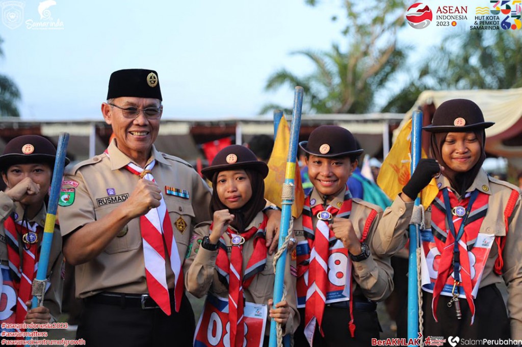 Regu Pramuka Samarinda Tutup Lomba Penggalang Daerah Diposisi 5 Besar