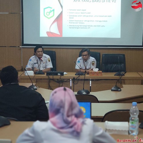 Upgrade TTE ke Versi Dua, Diskominfo Beri Bimtek untuk Admin Seluruh OPD