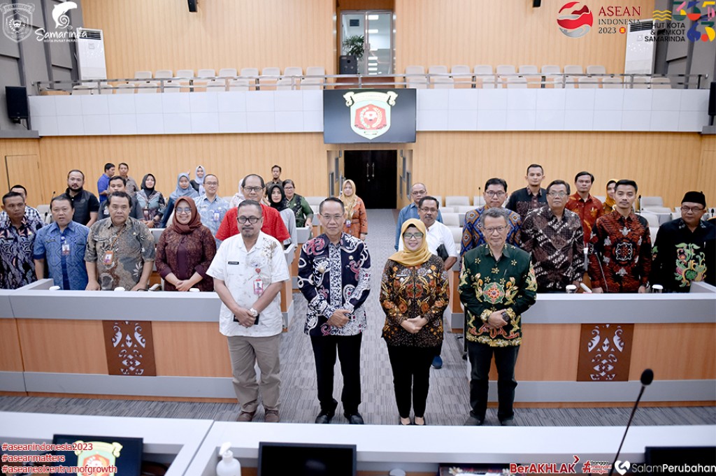 Terima Kunjungan Bupati Blitar, Wawali Paparkan Visi Misi Kota Samarinda