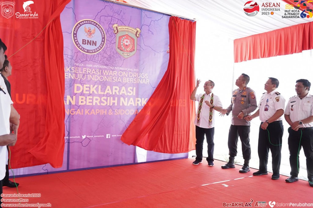 Wawali Hadiri Deklarasi Kelurahan Bersinar Tahun 2023 di Kelurahan Sungai Kapih