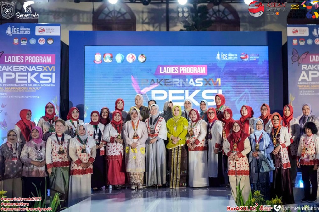 Hj. Rinda Wahyuni Ikuti Ladies Program RAKERNAS XVI APEKSI 2023