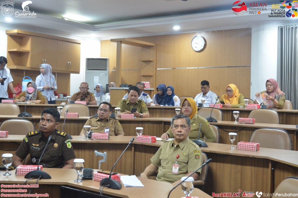 Pemerintah Kota Samarinda Ikuti Rapat Koordinasi Pengendalian Inflasi