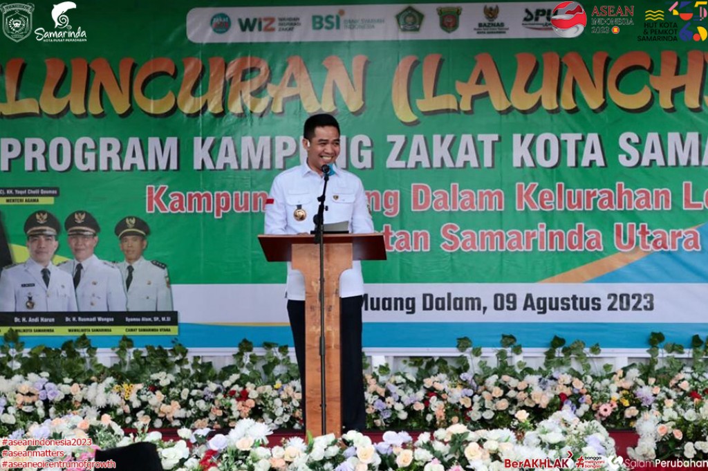 Launching Kampung Zakat Muang Dalam, Andi Harun Berharap Bisa Terus Menyebar di Samarinda