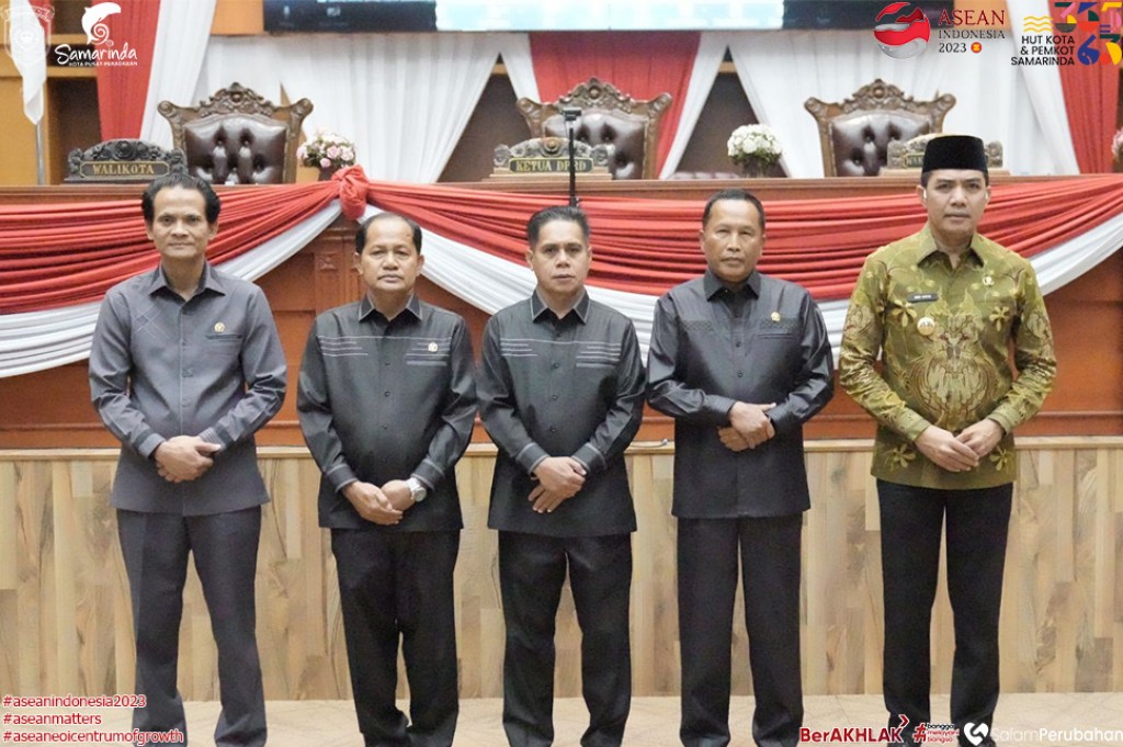 Rapat Paripurna, Pemkot dan DPRD Samarinda Teken Nota Kesepakatan