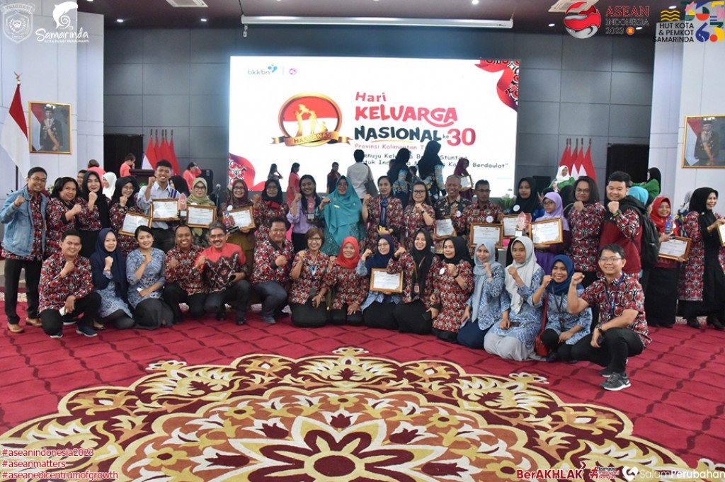 Kota Samarinda Juara Umum di Peringatan Harganas ke-30 Tingkat Prov. Kaltim Tahun 2023