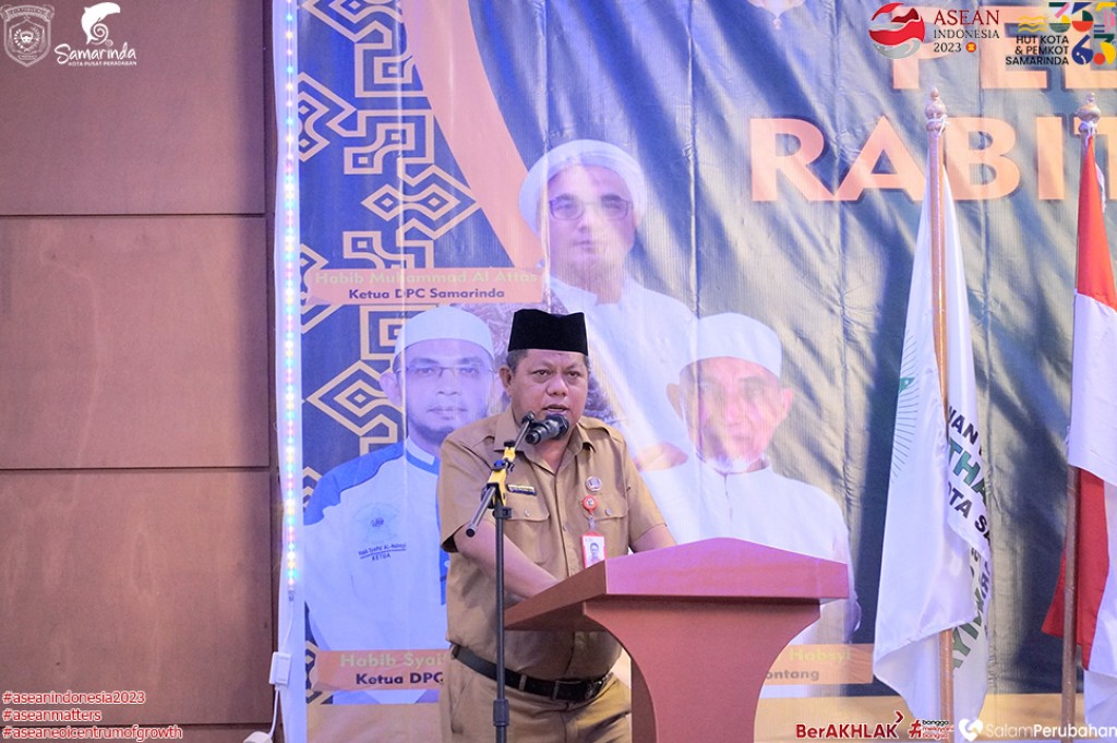 Asisten I, Hadiri Pelantikan Pengurus DPC Rabithah Alawiyah