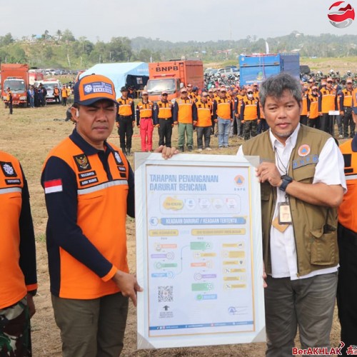 Pimpin Apel Simulasi Latihan Bencana Banjir, Andi Harun: Keselamatan Warga Hukum Tertinggi Negara