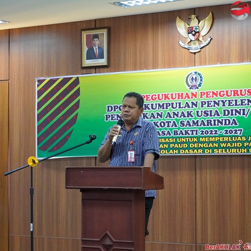 Ridwan Tasa Hadiri Pelantikan Pengurus DPC PPPAUD Kota Samarinda, Sekaligus Membuka Seminar