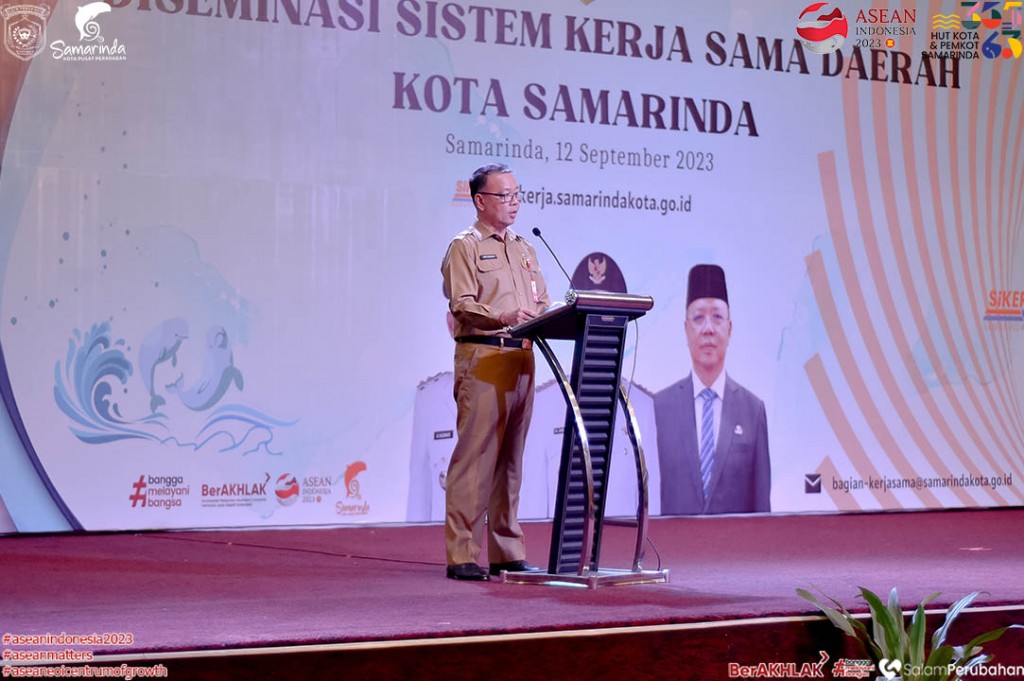 Sekretaris Daerah Kota Samarinda Buka Acara Diseminasi Sistem Kerjasama Daerah