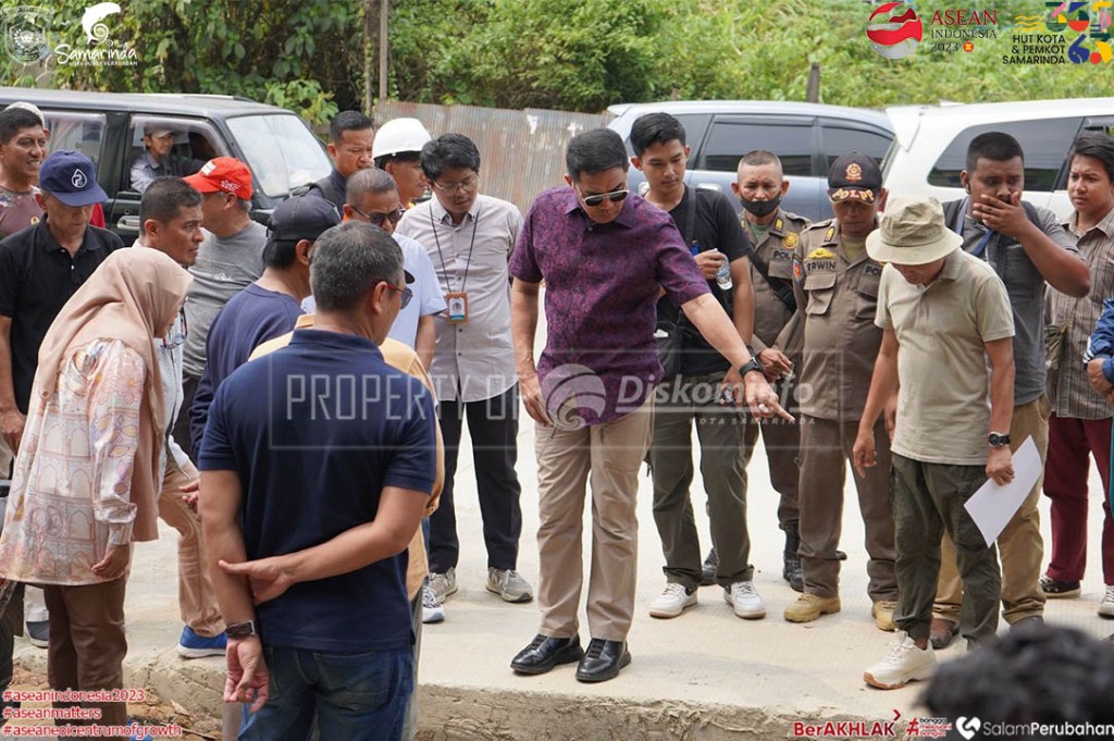 Tinjau Pipa Air di Jalan PM Noor, Wali Kota Andi Harun Targetkan Tiga Hari Sudah Harus Tersambung
