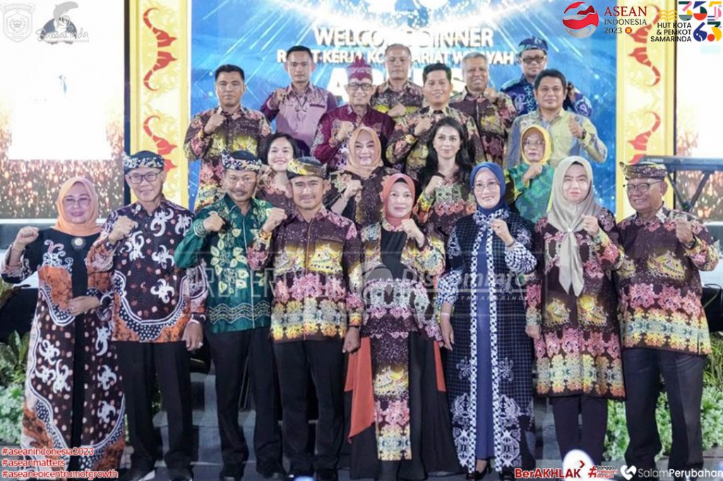 Hadiri Welcome Dinner Raker Komwil V APEKSI 2023, Wawali Jalin Silahturahmi Pemkot Se-Kalimantan