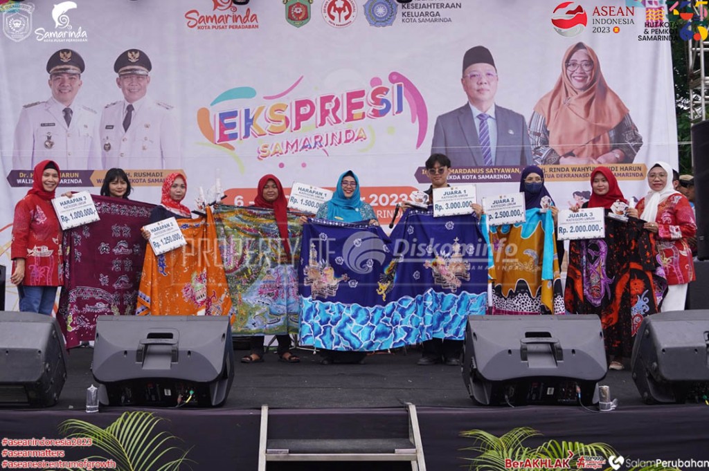 Diluar Ekspektasi, Rinda Terkejut Batik Karya Pelajar di Lomba Desain Batik Samarinda