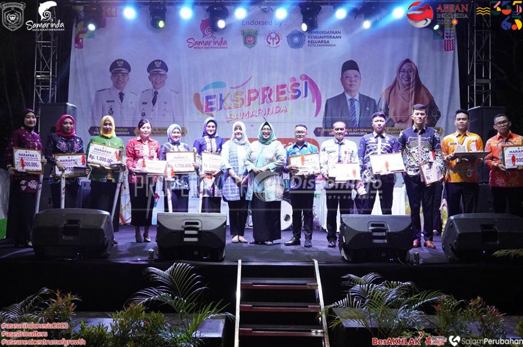 Tambah Kreatif, Kembali Ratusan Pegawai Meriahkan Lomba Busana Kerja Batik Samarinda