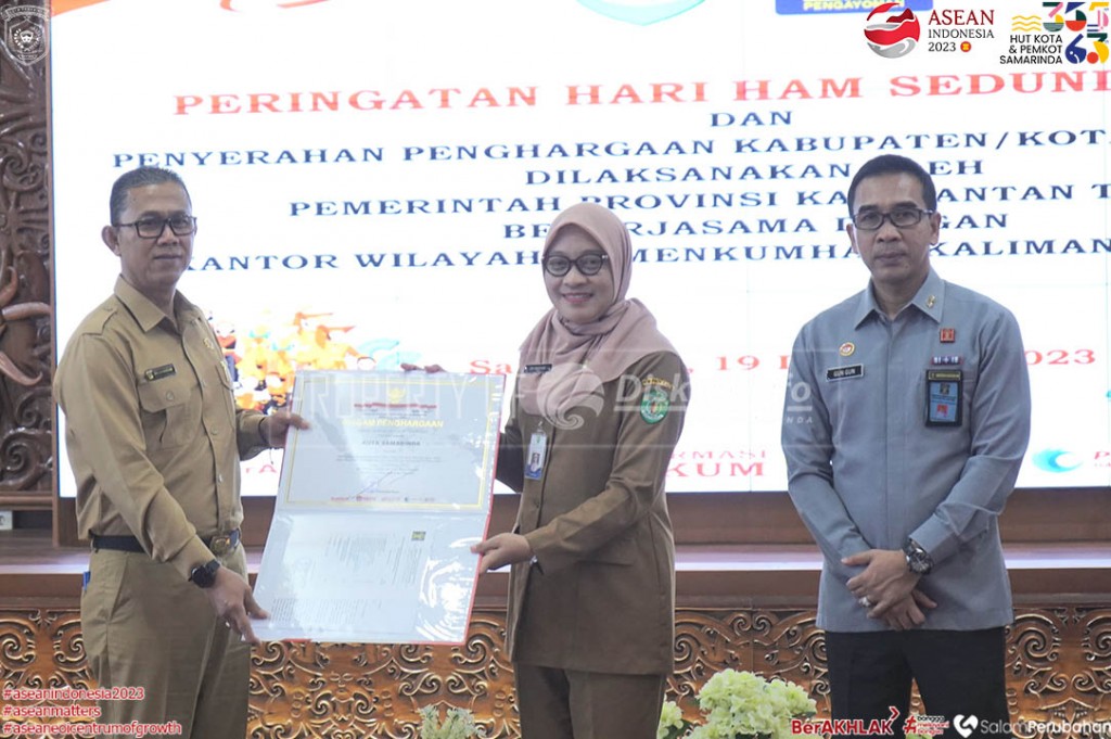 Samarinda Raih Predikat Kota Peduli HAM