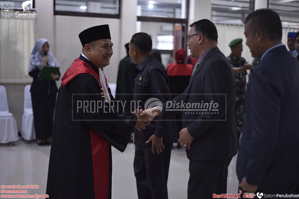 Ketua Pengadilan Negeri Samarinda Dilantik, Sekda Sampaikan Ucapan Selamat untuk Didit Pambuna Widodo