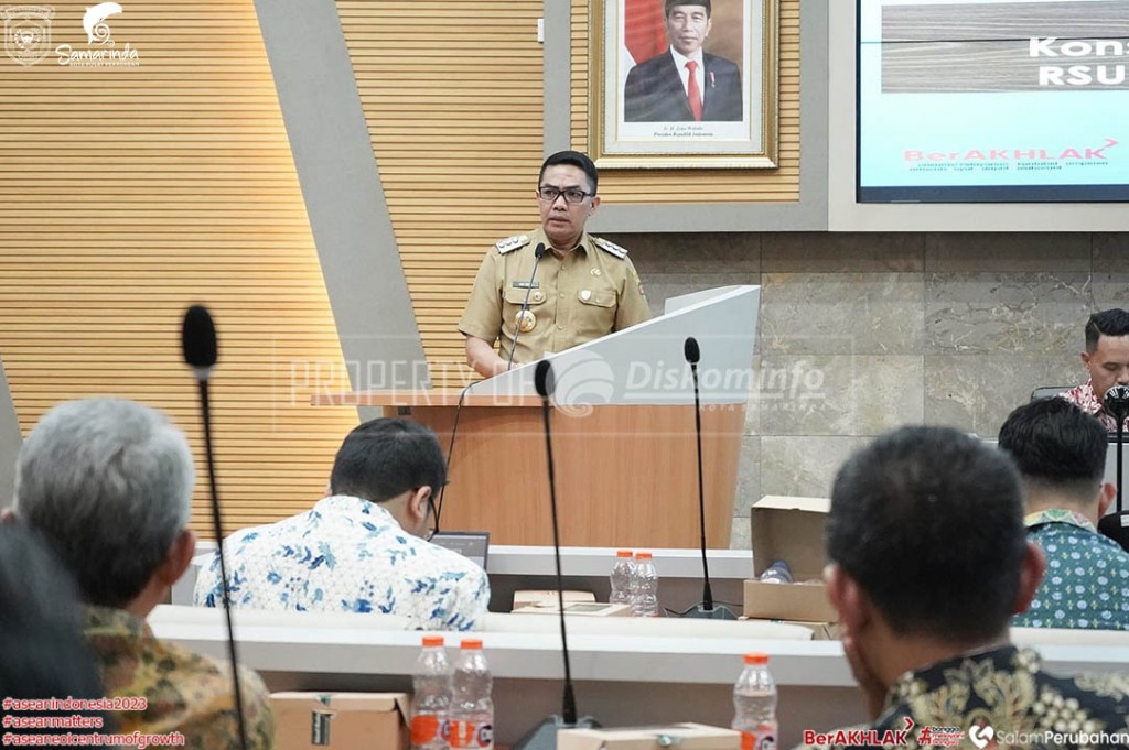 Buka Kick-Off Meeting Konsultan Proyek KPBU Pengembangan RSUD IA Moeis, Andi Harun Ajak Semua Stakeholder Bersemangat