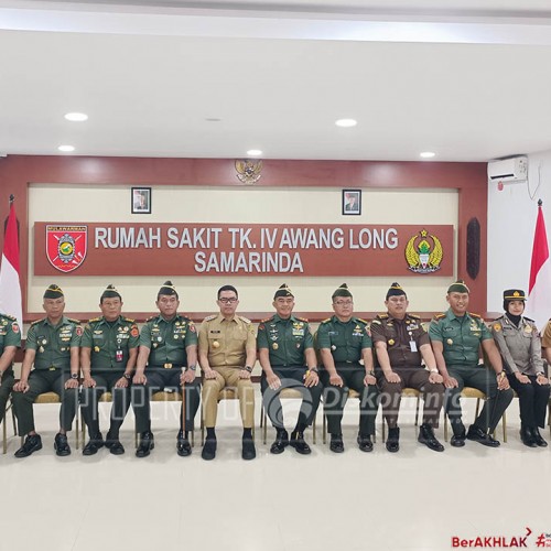 Wali Kota Samarinda Hadiri Peresmian Rumah Sakit Tk/IV Awang Long Samarinda