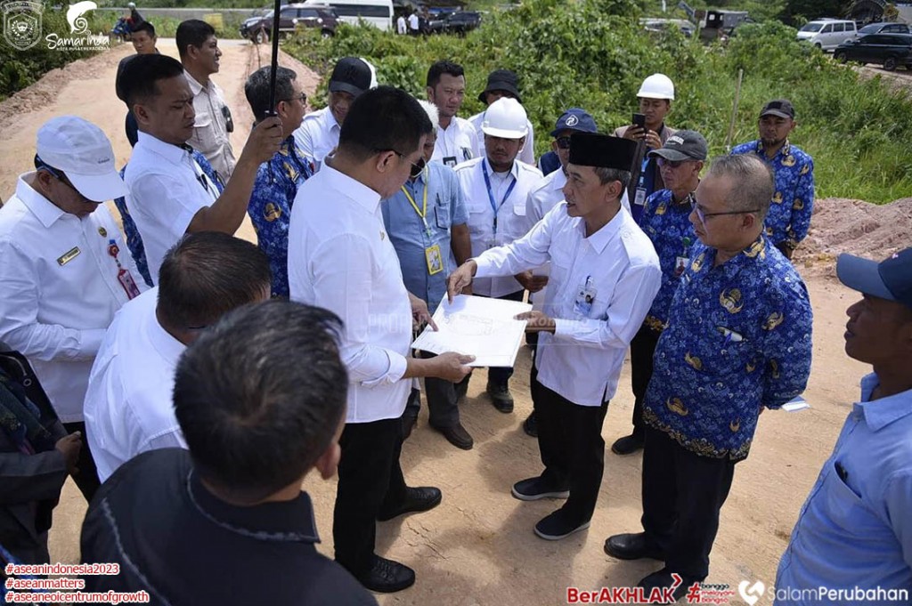 Penuhi Distribusi Air, Wali Kota Samarinda Tinjau Lokasi Pembangunan IPA