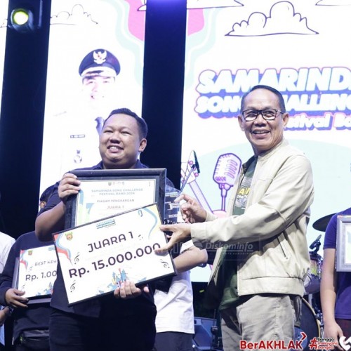 Wawali Rusmadi Sebut Samarinda Song Challenge 2024 Ruang Kreasi Bagi Band Milenial Tepian