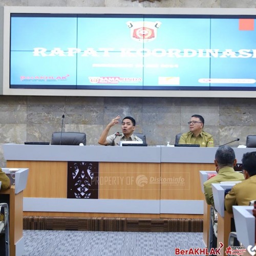 Rakor Bersama OPD, Andi Harun Dorong Percepatan Pembangunan Infrastruktur