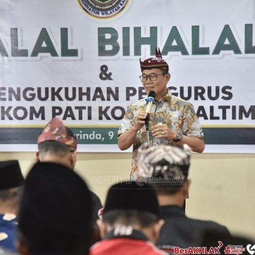 Wawali Samarinda Hadiri Pengukuhan Puskom Pati Korwil Kaltim