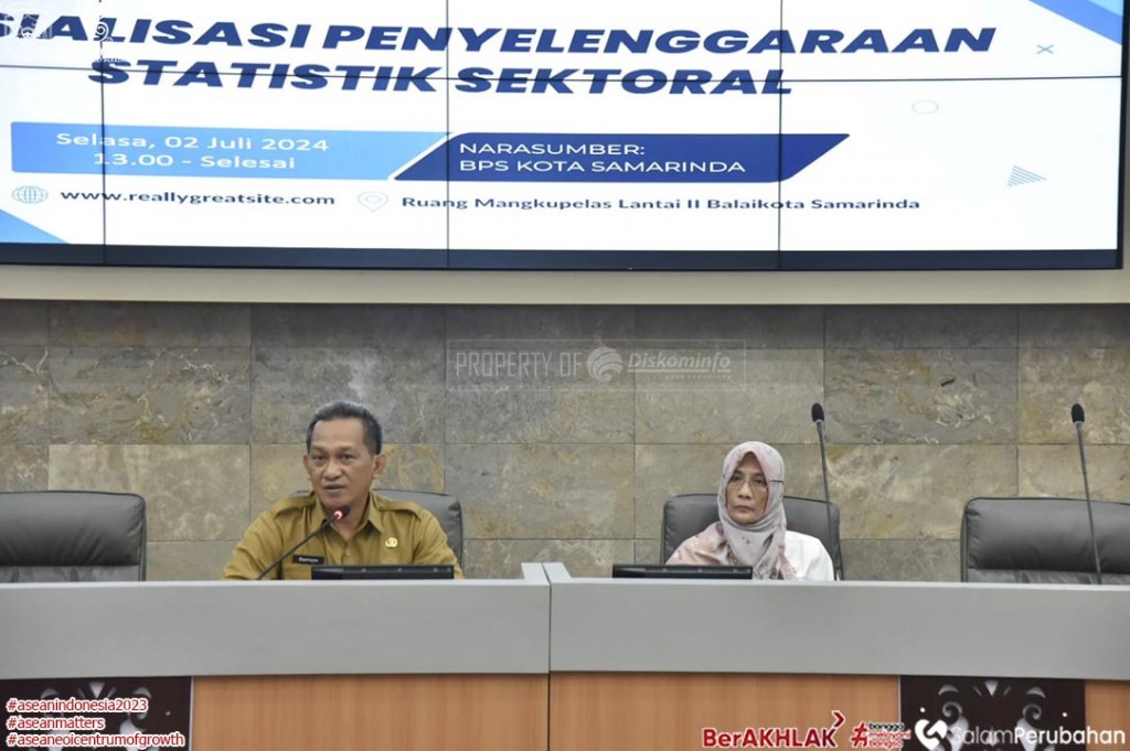 Diskominfo Samarinda Gelar Sosialisasi Statistik Sektoral