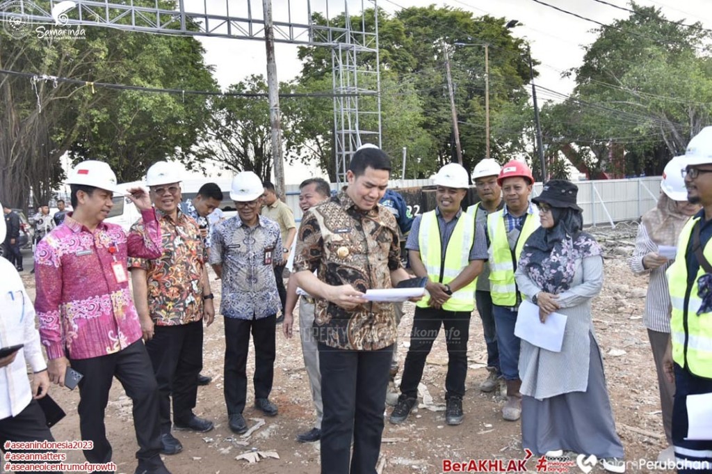 Andi Harun Meninjau Kegiatan Pembangunan di Kota Samarinda