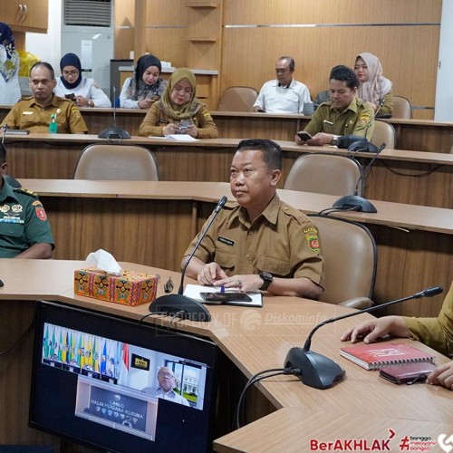 Secara Virtual, TPID Kota Samarinda Ikuti Rakor Pengendalian Inflasi Daerah yang Dirangkai dengan Pemberian Penghargaan Insentif Fiskal dan TSTH2