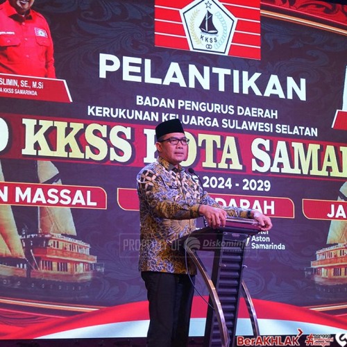 Andi Harun Hadiri Pelantikan BPD KKSS kota Samarinda