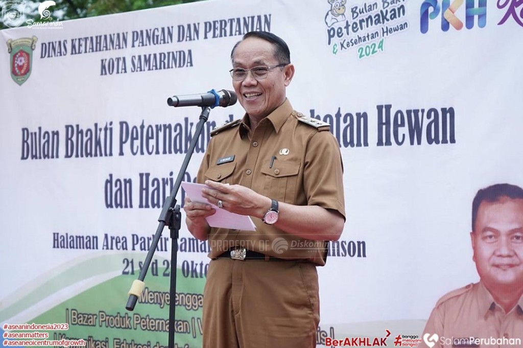 Plt Walikota Rusmadi Buka Kegiatan Bulan Bakti Peternakan dan Kesehatan Hewan yang ke 188