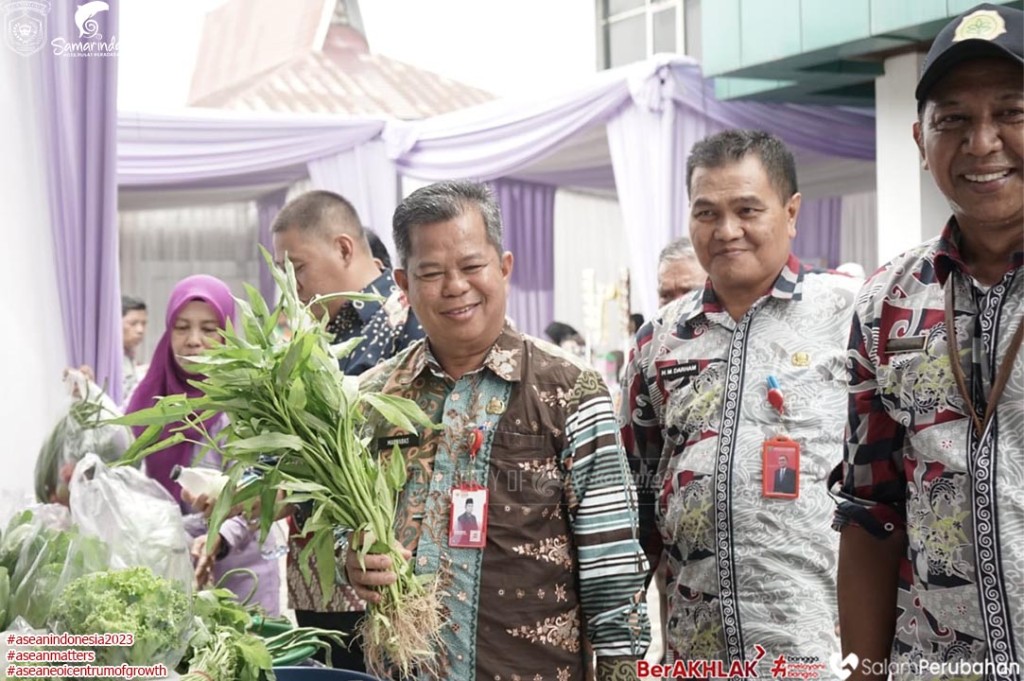 Penutupan Pasar Tani dan Bazar Pangan 2024 Samarinda, Dorong Ketahanan Pangan dan Kendalikan Inflasi