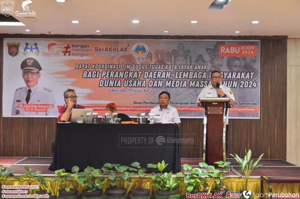 Pemkot Samarinda Gelar Rakor Kota Layak Anak Tahun 2024