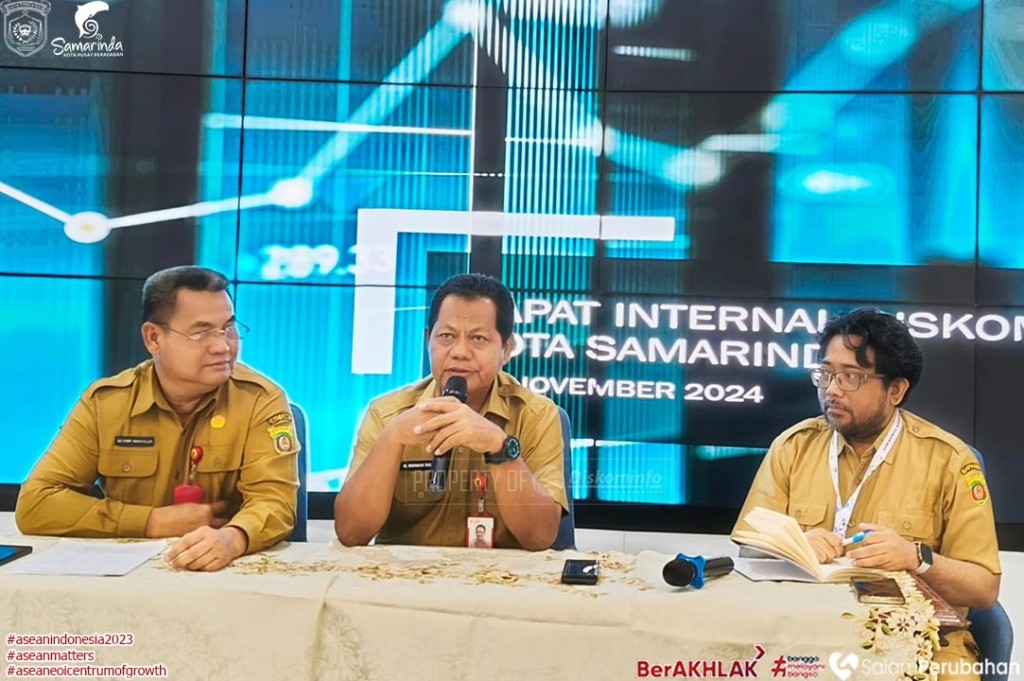 Diskominfo Kota Samarinda Gelar Rapat Rutin, Kadis Beri Arahan Penting