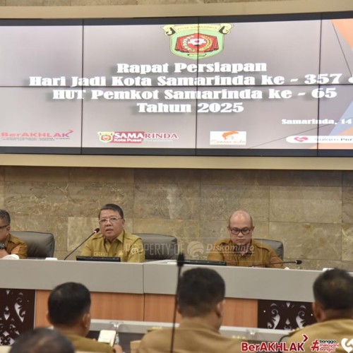 Hero Mardanus Pimpin Rapat Persiapan Hari Jadi Kota Samarinda ke 357