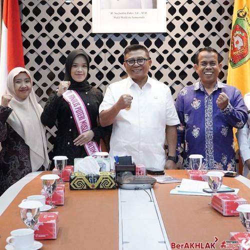 Wakil Wali Kota Dukung Penuh Rahmi Zahratunnisa di Ajang Grand Puteri Muslimah Kaltim 2025