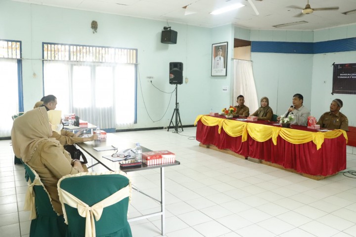 Sosialisasi Pembentukan PPID Pelaksana Tingkat Kelurahan di Kecamatan Sungai Pinang