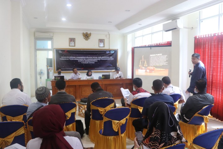 Sosialisasi Pembentukan PPID Pelaksana Tingkat Kelurahan di Kecamatan Palaran