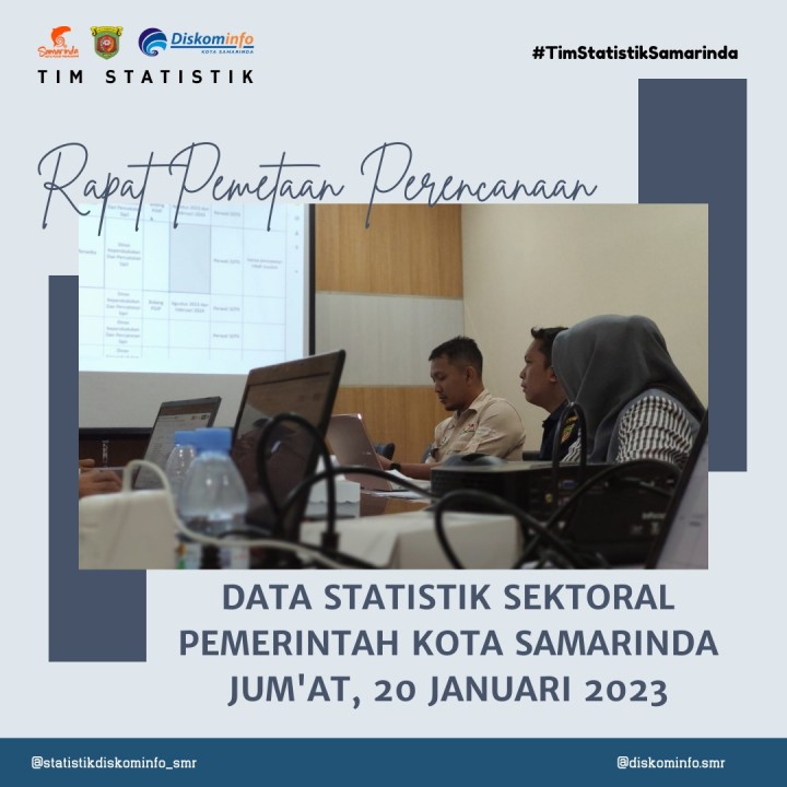 Rapat Pemetaan Perencanaan Data Statistik Sektoral Pemerintah Kota Samarinda (Hari Ketiga)