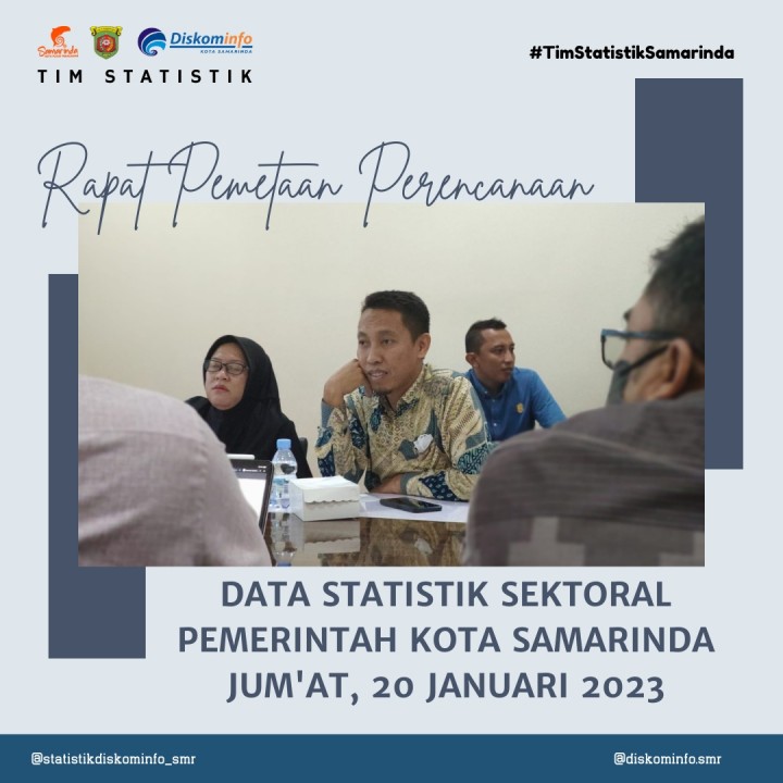 Rapat Pemetaan Perencanaan Data Statistik Sektoral Pemerintah Kota Samarinda (Hari Ketiga)