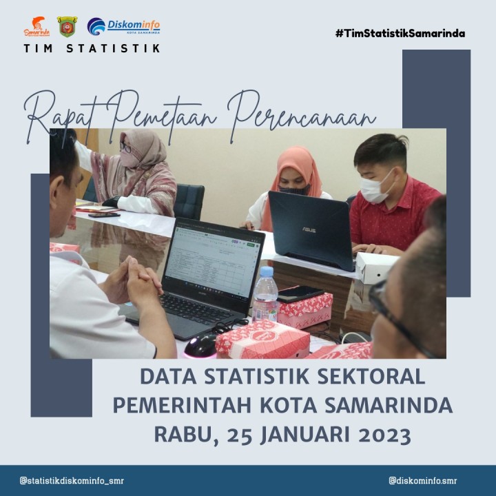 Rapat Pemetaan Perencanaan Data Statistik Sektoral Pemerintah Kota Samarinda (Hari Kelima)
