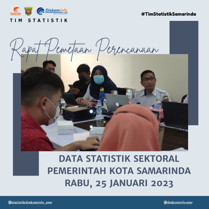 Rapat Pemetaan Perencanaan Data Statistik Sektoral Pemerintah Kota Samarinda (Hari Kelima)