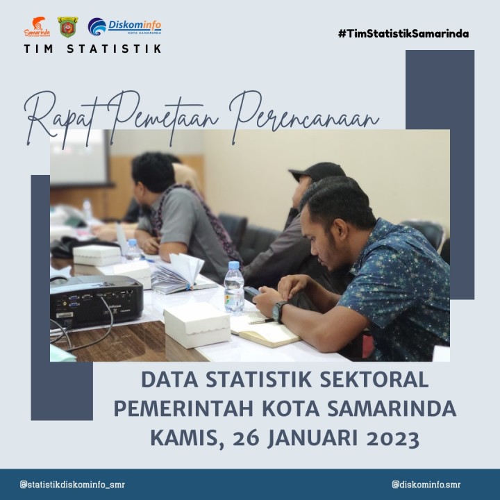 Rapat Pemetaan Perencanaan Data Statistik Sektoral Pemerintah Kota Samarinda (Hari Keenam - Extended)