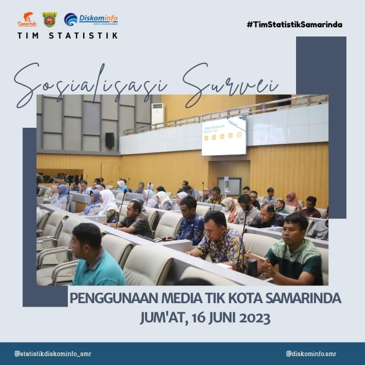 Sosialisasi Survei Penggunaan Media TIK Kota Samarinda
